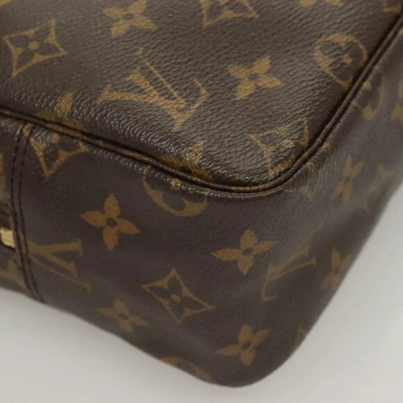 LOUIS VUITTON Monogram Trousse Toilette 28 Clutch Bag M47522 LV Auth 130053 - Picture 4 of 16